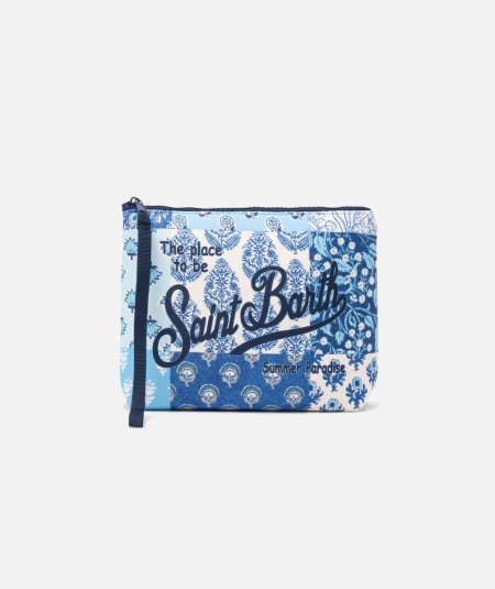 Pochette Aline in scuba con stampa - Duepistudio ***** Abbigliamento, Accessori e Calzature | Uomo - Donna