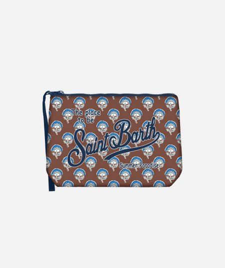 Pochette Aline in scuba con stampa - Duepistudio ***** Abbigliamento, Accessori e Calzature | Uomo - Donna