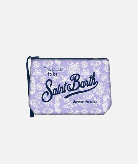 Pochette Aline in scuba con stampa - Duepistudio ***** Abbigliamento, Accessori e Calzature | Uomo - Donna