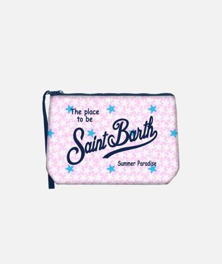 Pochette Aline in scuba con stampa - Duepistudio ***** Abbigliamento, Accessori e Calzature | Uomo - Donna