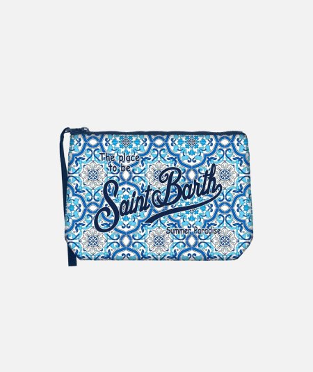 POCHETTE SICILY TILE 01 - Duepistudio ***** Abbigliamento, Accessori e Calzature | Uomo - Donna