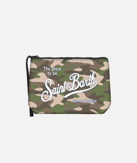 Pochette Aline in scuba con stampa - Duepistudio ***** Abbigliamento, Accessori e Calzature | Uomo - Donna