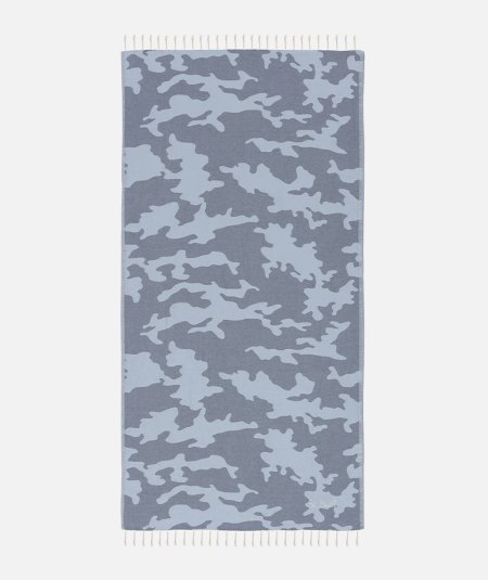 Telo mare Fouta in cotone mimetico