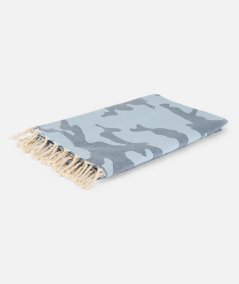 Telo mare Fouta in cotone mimetico