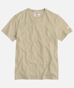 T-shirt da uomo in jersey di lino grano Ecstasea