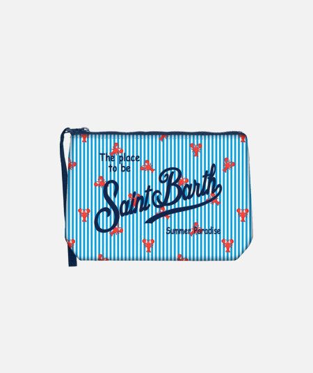 Pochette Aline in scuba con stampa - Duepistudio ***** Abbigliamento, Accessori e Calzature | Uomo - Donna