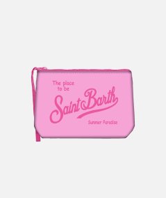Pochette aline in scuba tinta unita