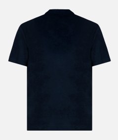 Polo Jeremy in spugna blu navy