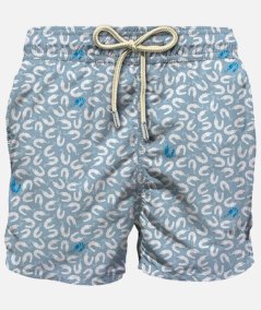 Costume da bagno boxer Comfort Light con stampa gamberi