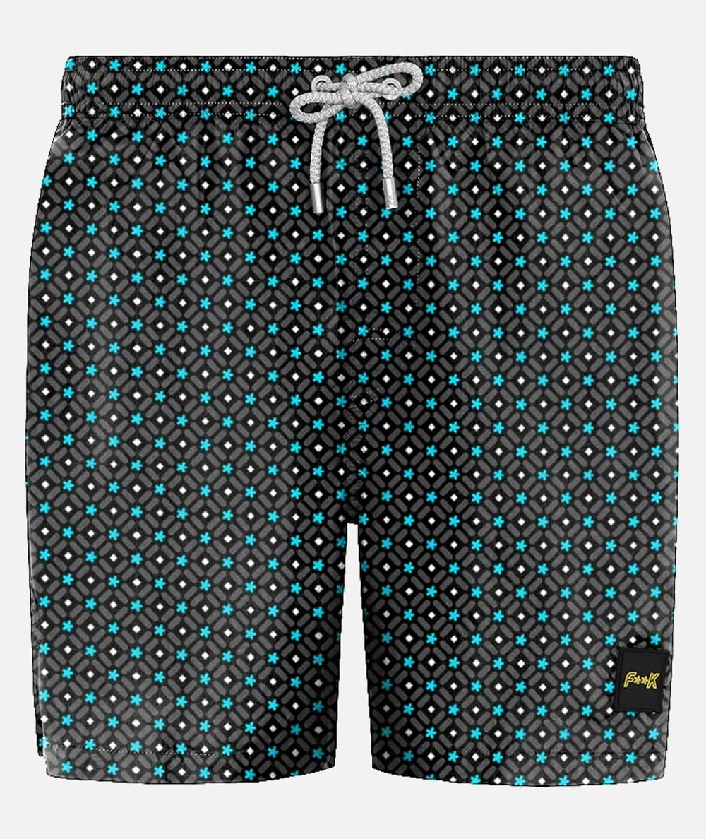 COSTUME BOXER BEACH SHORTS