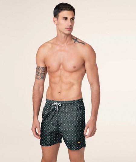 COSTUME BOXER BEACH SHORTS