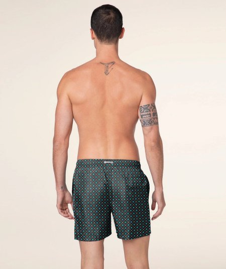 COSTUME BOXER BEACH SHORTS
