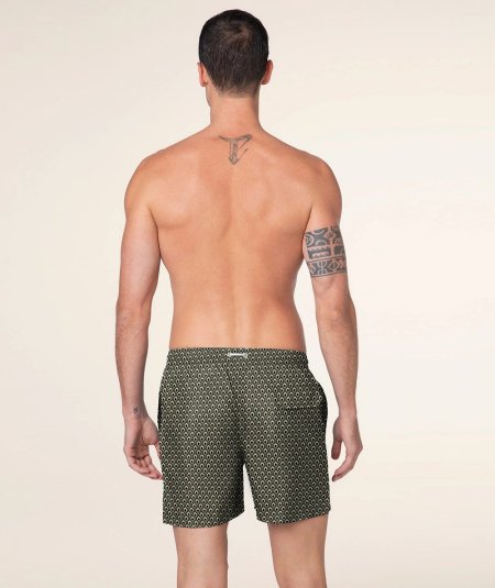COSTUME BOXER BEACH SHORTS