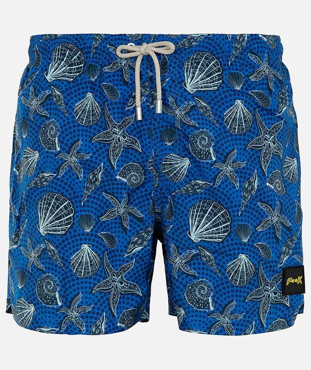 Costume da bagno shorts uomo F**K fantasia