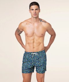 Costume da bagno shorts uomo F**K fantasia