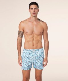 Costume da bagno shorts uomo F**K fantasia
