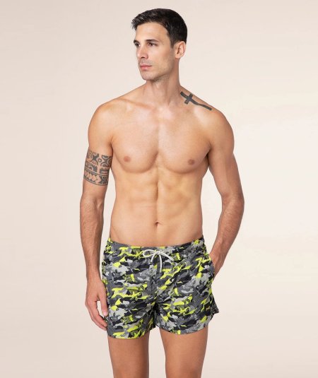 Costume da bagno shorts uomo F**K fantasia