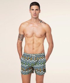 Costume da bagno shorts uomo F**K fantasia