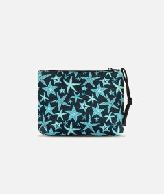 Pochette uomo in neoprene a fantasia