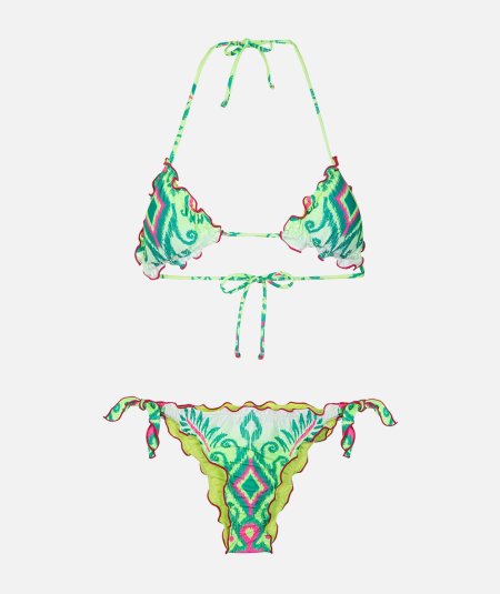 Costume da bagno bikini triangolo fantasia - Duepistudio ***** Abbigliamento, Accessori e Calzature | Uomo - Donna