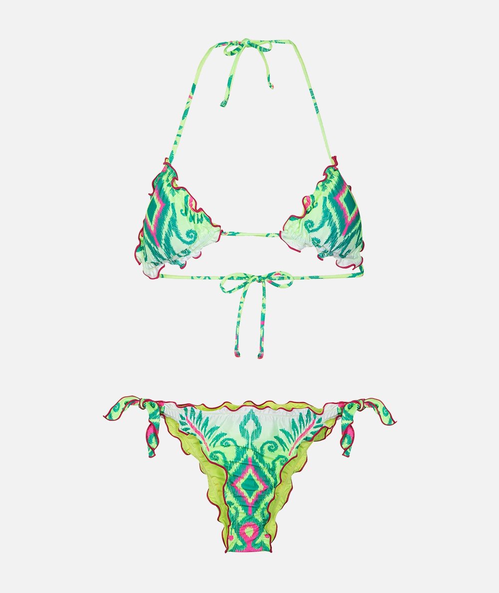 Costume da bagno bikini triangolo fantasia