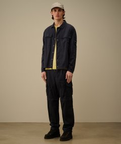 Overshirt cotone rip stop