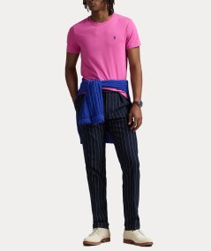 T-shirt girocollo in jersey custom slim fit