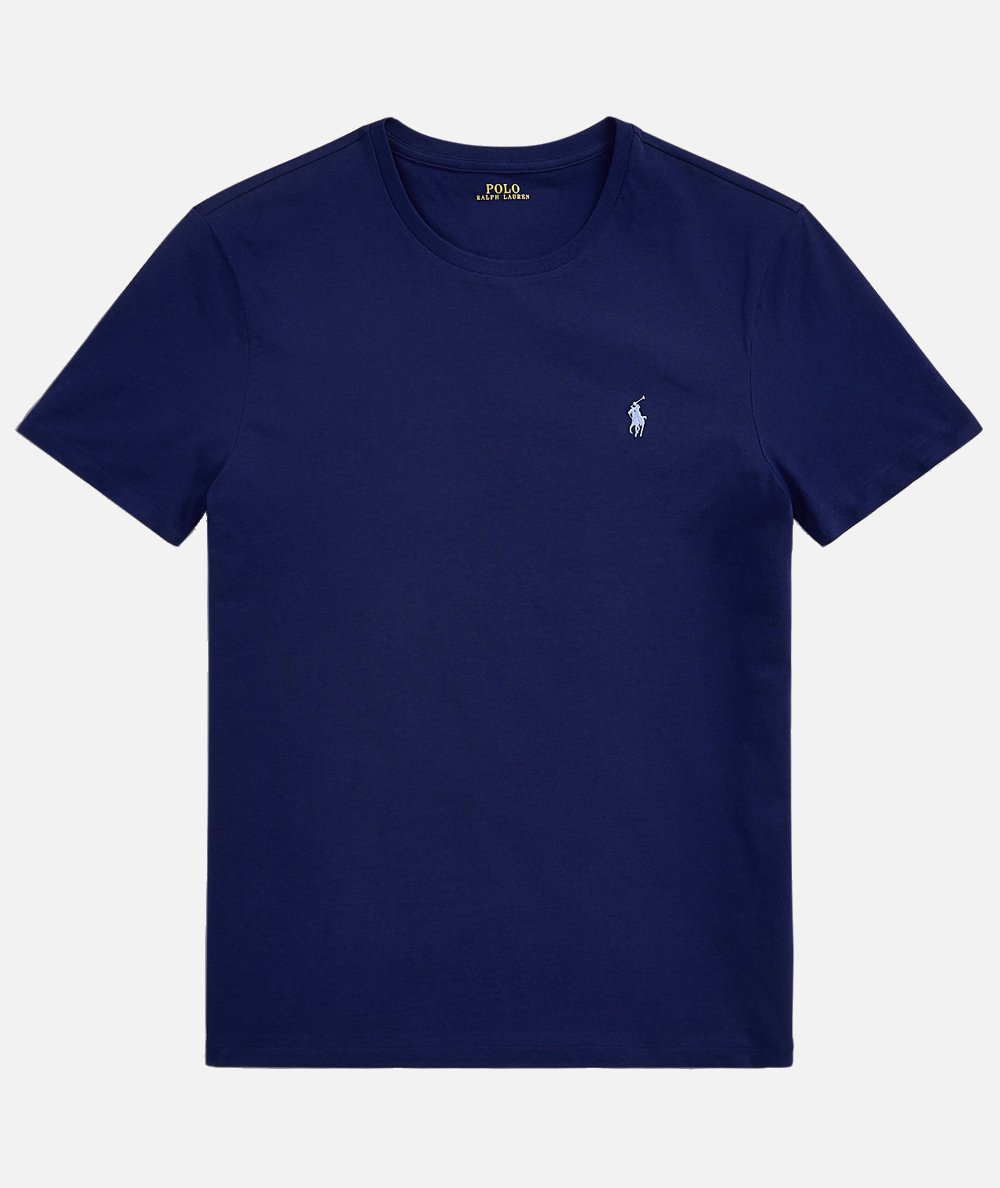 T-shirt girocollo in jersey custom slim fit