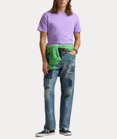 T-shirt girocollo in jersey custom slim fit