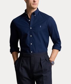 CAMICIA IN POPELINE BISTRETCH