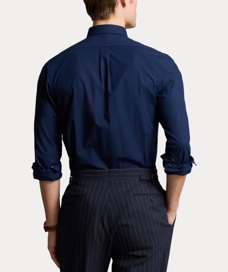 CAMICIA IN POPELINE BISTRETCH