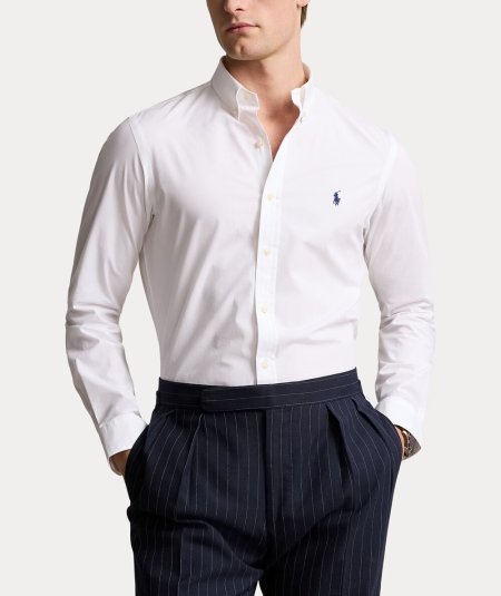 CAMICIA IN POPELINE BISTRETCH