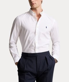 CAMICIA IN POPELINE BISTRETCH