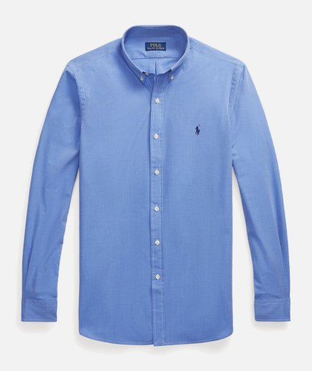 Camicia in popeline elasticizzato slim fit - Duepistudio ***** Abbigliamento, Accessori e Calzature | Uomo - Donna