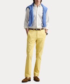 Camicia custom fit in twill