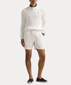 Maglia in cotone a trecce