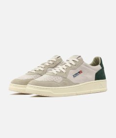 Sneakers medalist low tricolor in suede