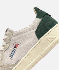 Sneakers medalist low tricolor in suede