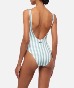 Costume intero Lora con stampa a righe
