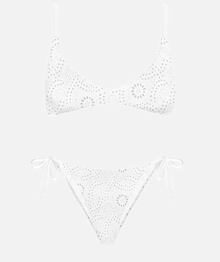 Bikini triangolo in pizzo san gallo - Duepistudio ***** Abbigliamento, Accessori e Calzature | Uomo - Donna