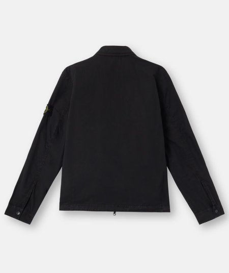 Overshirt Brushed Organic Cotton Canvas