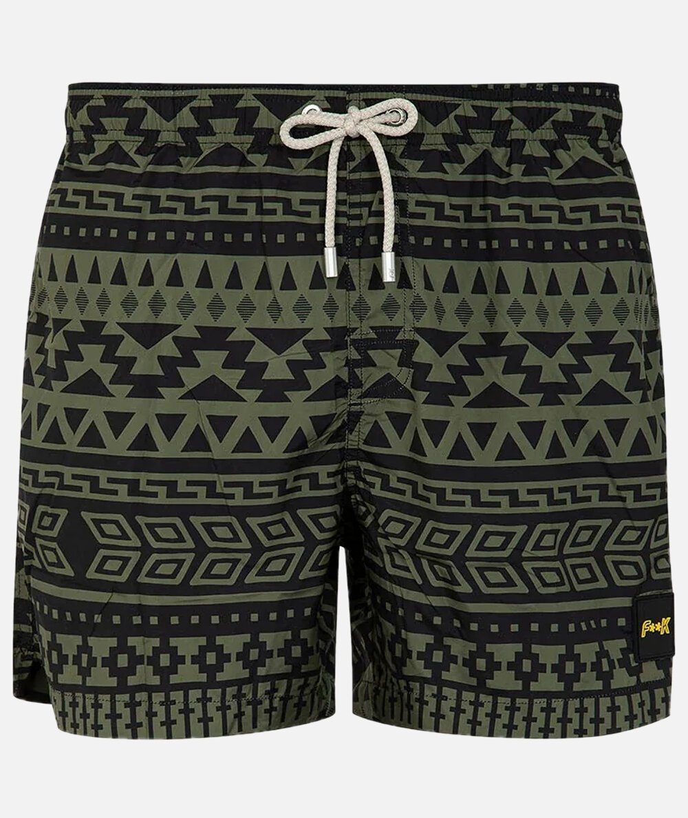 Costume da bagno shorts uomo F**K fantasia