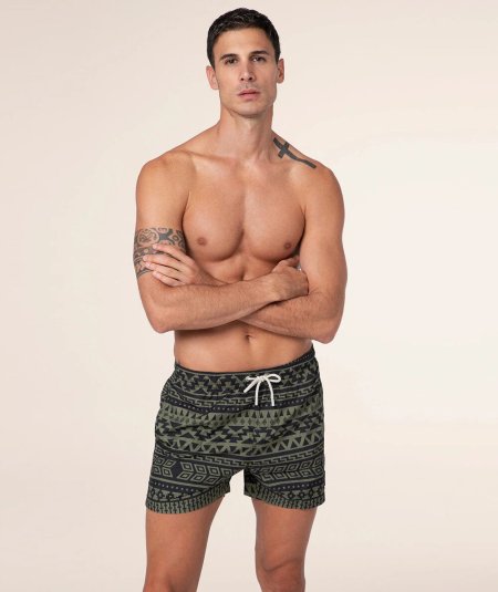 Costume da bagno shorts uomo F**K fantasia