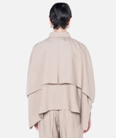 Giacca corta a mantella
