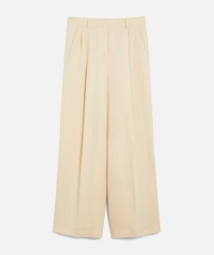 Pantalone Veliero ampio in viscosa e lino