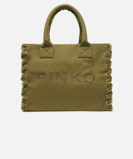 BORSA BEACH SHOPPING CANVAS RICICLATO - Duepistudio ***** Abbigliamento, Accessori e Calzature | Uomo - Donna