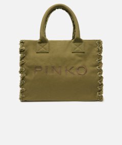 BORSA BEACH SHOPPING CANVAS RICICLATO