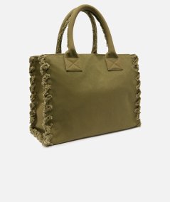 BORSA BEACH SHOPPING CANVAS RICICLATO