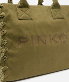 BORSA BEACH SHOPPING CANVAS RICICLATO