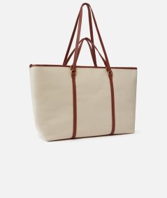 BORSA SHOPPER MIRANDA EXTRA CANVAS